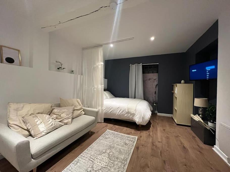 La Patte Blanche Terrasse Centre Ville Sens 6M Gare 외부 사진